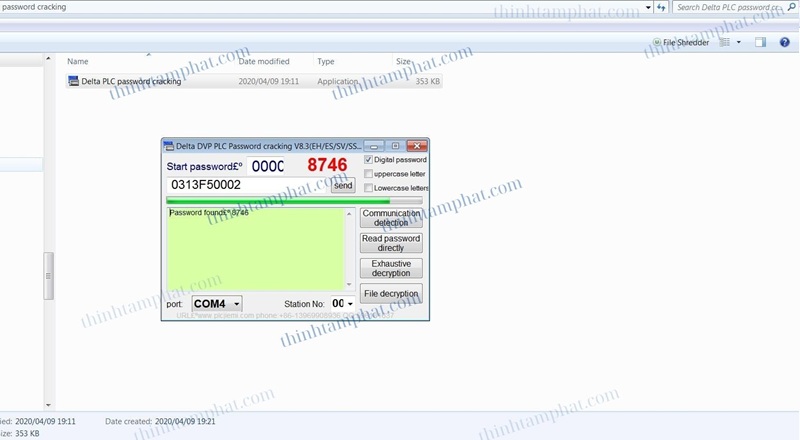crack plc Delta DVP48EH00R3 V2.0